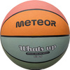 Piłka do koszykówki koszykowa Meteor What's Up niebiesko-pomarańczowa 16795