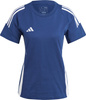 Koszulka damska adidas Tiro 24 Sweat niebiesko-biała IR9354