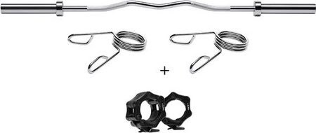 Gryf olimpijski łamany HMS Premium GOL200 200 kg