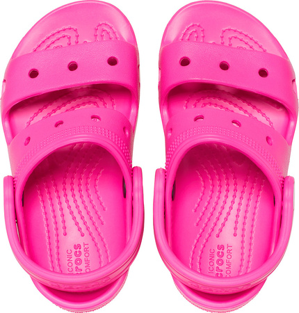 Sandały dla dzieci Crocs Classic Kids Sandals T różowe 207537 6UB