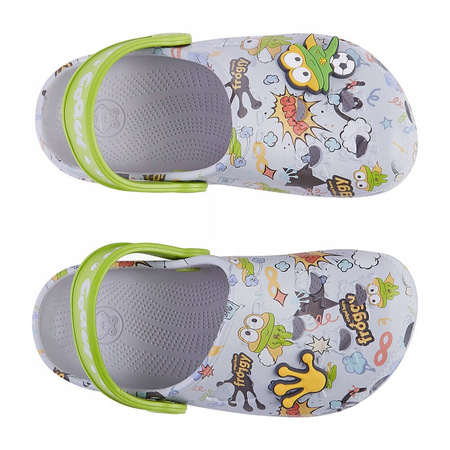 Dziecięce chodaki sandały klapki Coqui Little Frog rozmiar 20-21
