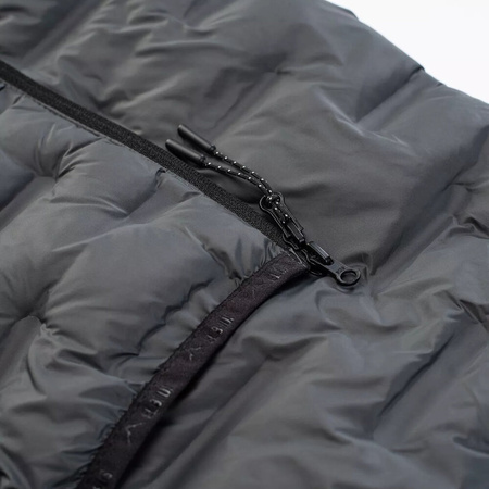 Męski płaszcz pikowany zimowy z kapturem Elbrus Humlo Primaloft rozmiar L