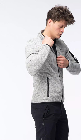 Męski polar bluza turystyczna mikropolar Elbrus Creg rozmiar S