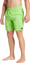 Spodenki kąpielowe szorty kąpielówki męskie adidas Solid CLX Classic-Length limonkowe IR6217