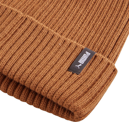 Czapka Puma Classic Cuff Beanie jasny brąz 024826 05
