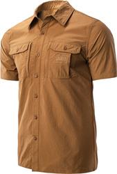 Męska koszula z krótkim rękawem militarna Magnum Battle brązowa rozmiar L