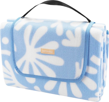 Koc piknikowy Spokey Breeze XL 210x150 cm niebieski 945902