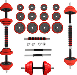 Sztangielki/sztanga gumowane HMS SGGX20 20 KG