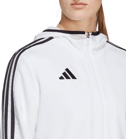 Kurtka damska adidas Tiro 23 League Windbreaker biała IA1631