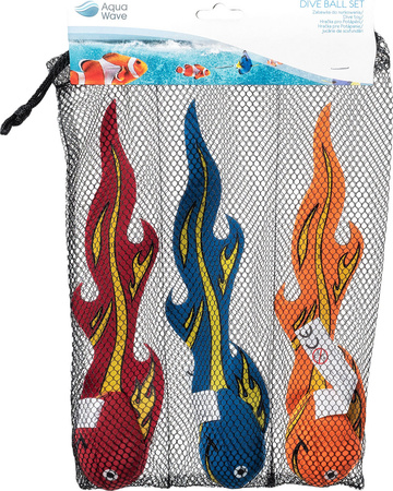 Zabawki do nauki nurkowania dla dzieci Aquawave Dive Ball Set multicolour