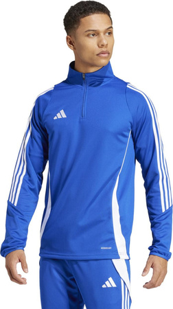 Bluza męska adidas Tiro 24 Training Top niebiesko-biała IS1042