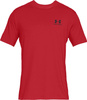 Koszulka męska Under Armour Sportstyle Left Chest SS czerwona 1326799 600