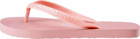 Damskie japonki klapki plażowe basenowe Aquawave Bava Wmns różowe rozmiar 36