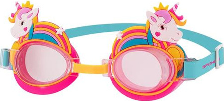 Okulary pływackie dla dzieci Spokey Playa różowo-niebieskie 946098
