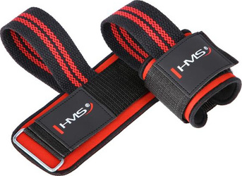 Pasy treningowe do martwego ciągu uchwyty do podnoszenia ciężarów HMS f4436 2 sztuki