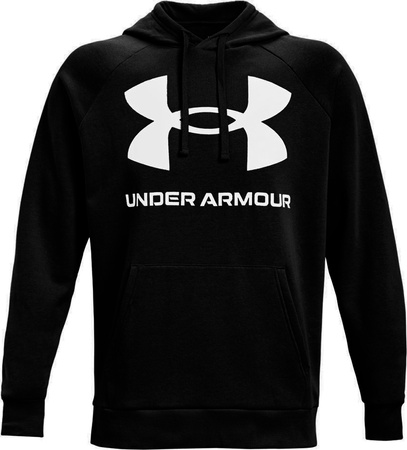 Bluza męska Under Armour Rival Fleece Big Logo HD czarna 1357093 001