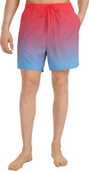 Spodenki kąpielowe męskie 4F M132 koralowo-niebieskie 4FWSS25UBDSM132 63S