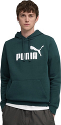 Bluza męska Puma ESS No.1 Logo Hoodie FL zielona 682571 75