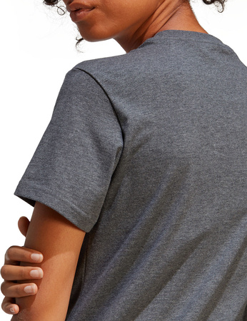 Koszulka damska adidas Loungewear Essentials Logo Tee szara IC0634