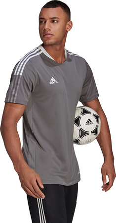 Koszulka męska adidas Tiro 21 Training Jersey szara GM7587