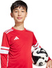 Koszulka dla dzieci adidas Squadra 25 Long Sleeve Jersey czerwono-biała JJ0041