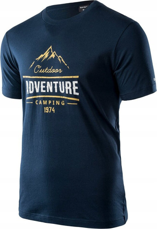 Koszulka męska Hi-tec Lore granatowe rozmiar XXL