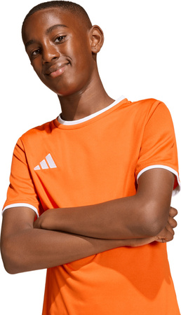 Koszulka dla dzieci adidas Entrada 26 Jersey pomarańczowa JZ2526