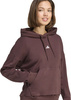 Bluza damska adidas Essentials Small Logo Feel Cozy brązowa JV7314