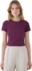 Koszulka damska 4F F1995 ciemny fiolet 4FWSS25TTSHF1995 50S