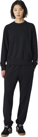 Spodnie damskie Champion Elastic Cuff Pants czarne 117790 KK001