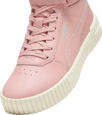 Buty dziecięce Puma Carina 2.0 Mid WTR różowe 387380 03