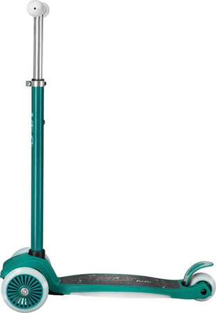 Hulajnoga dziecięca balansowa świecące koła i podest LED Nils Fun HLB1310 zielona