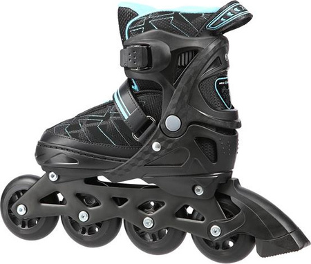 Łyżworolki Nils Extreme NA11002 czarno-niebieskie rozmiar L (39-42)