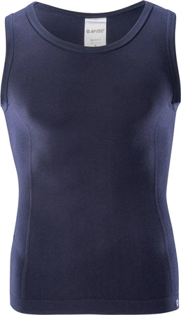 Męska podkoszulka bezrękawnik termoaktywna Hi-tec Bruno II granatowa rozmiar M