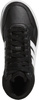 Buty dziecięce adidas Hoops Mid czarne GW0402