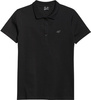 Koszulka damska polo 4F F365 czarna 4FWMM00TPTSF365 20S