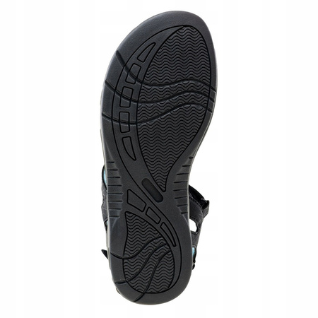 Damskie sandały trekkingowe turystyczne Elbrus Laren Wo's czarno-niebieskie rozmiar 36