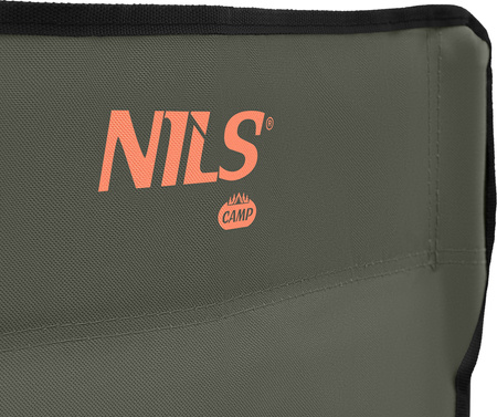 Krzesło fotel turystyczne plażowe składane Nils Camp NC3301 khaki