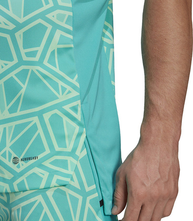 Koszulka męska Condivo 22 Goalkeeper Jersey Short Sleeve zielona HB1618