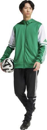 Bluza męska adidas Squadra 25 Hoody zielono-biała JP3164