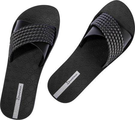 Klapki damskie Ipanema Street II Fe czarne 83244-20766