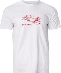 Męska koszulka bawełniana t-shirt Huari Poland Fan Senior rozmiar XXL