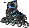 Łyżworolki z wym. pł. hokejową Nils Extreme nh18191 2w1 czarno-niebieski rozm.l(39-43)