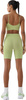 Legginsy damskie 4F FNK F014 jasna zieleń 4FWSS25TFSTF014 42S