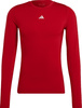 Koszulka męska adidas Techfit Aeroready Long Sleeve Tee czerwona HP0639