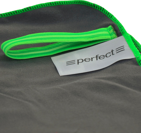 Ręcznik szybkoschnący Perfect microfibra szary 47x55cm