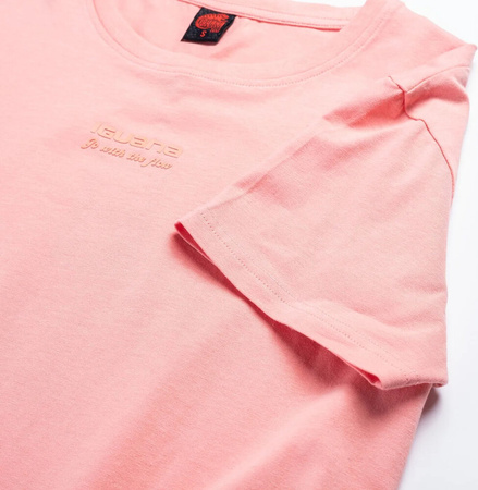 Damska koszulka z krótkim rękawem bawełniana Iguana Eufori W rozmiar XS