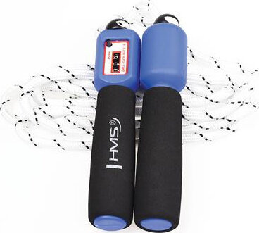 Skakanka treningowa do ćwiczeń z licznikiem HMS SK08 270cm