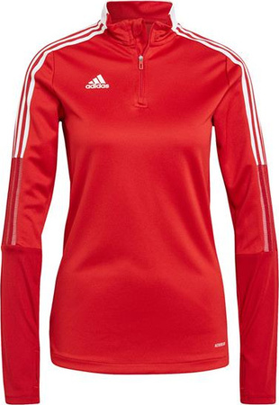 Bluza damska adidas Tiro 21 Training Top czerwona GM7317