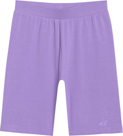 Legginsy dla dziewczynki 4F CAS F014 fioletowe 4FJWSS25TSTIF014 51S